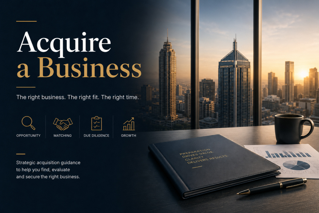 Acquire a Business Cover